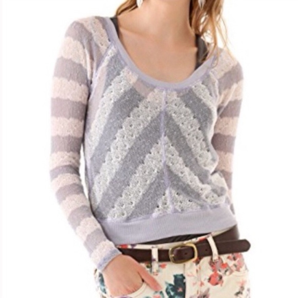 We The Free/Free People Knit Boho‎ Sweater- XS